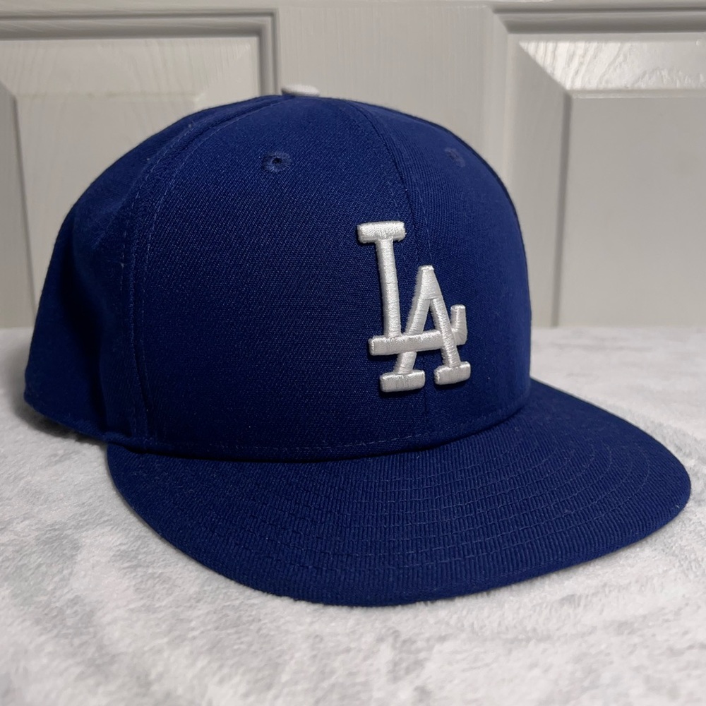 New Era LA Dodgers Baseball Fitted Hat (Used), Size 7 3/8